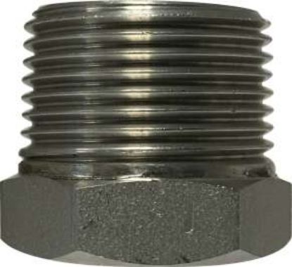 Picture of Midland - 63518B1 - 1-1/4 X 1 1000#/3000# T-316 B/S HEX BUSH