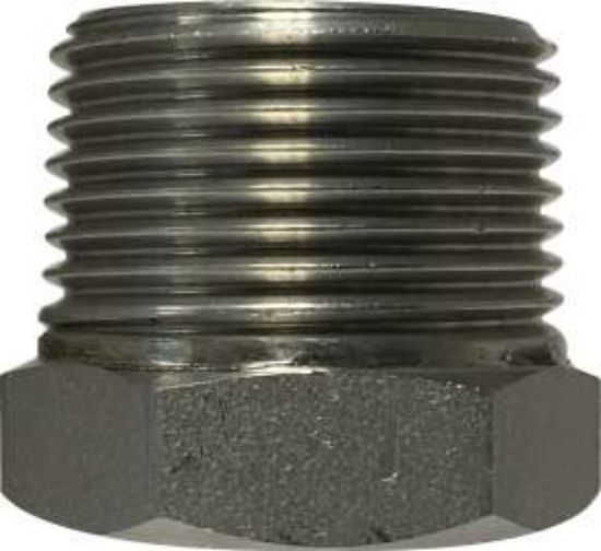 Picture of Midland - 63523B1 - 1-1/2 X 1 1000/3000# T-316 B/S HEX BUSH