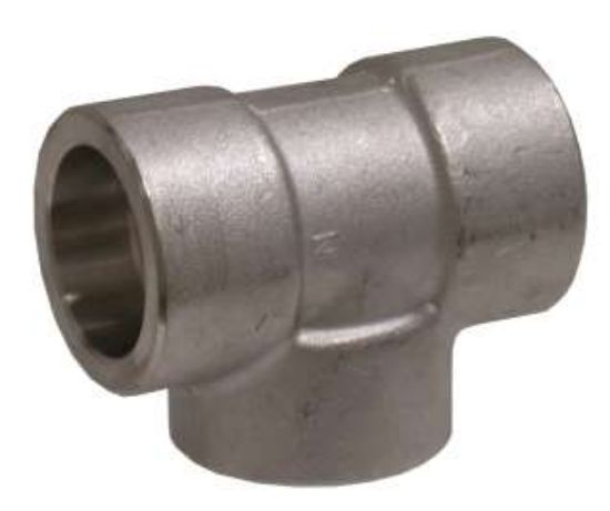 Picture of Midland - 104253 - 1/2 304L 3000LB SOCKET WELD TEE