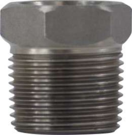 Picture of Midland - 105500 - 1/4 X 1/8 SS 3000# 316 HEX BUSHING