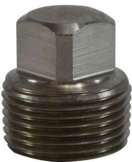 Picture of Midland - 105650 - 1/8 3000# 316SS SQHD PLUG