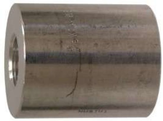 Picture of Midland - 105434 - 1/2 X 1/4 316L 3000LB Thread Coupling