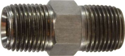 Picture of Midland - SS540442.0 - 1/4X2" LONG STN STL HEX Nipple