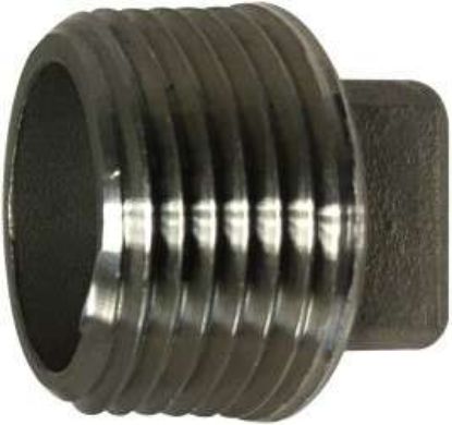 Picture of Midland - 62653 - 1/2 304 SS SQUARE HEAD PLUG