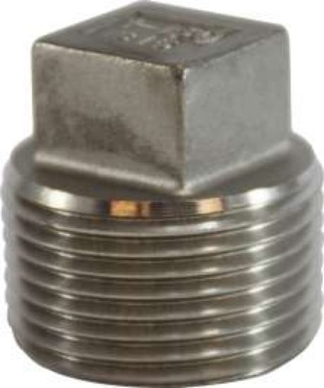 Picture of Midland - 63654 - 3/4 316 SS SQUARE HEAD PLUG