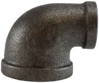 Picture of Midland - 65123 - 1/2 X 1/4 Reducing Black Elbow