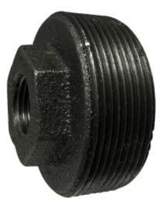 Picture of Midland - 65547 - 2-1/2 X 3/4 M X F Black HEX BUSH