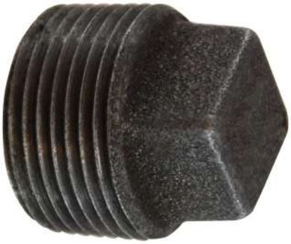 Picture of Midland - 65653 - 1/2 Black SQ HD CORED PLUG