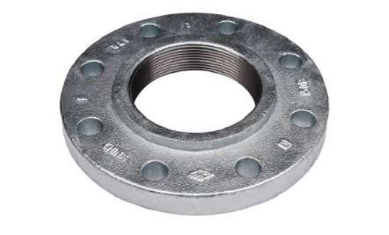 Picture of Midland - 108038 - 6 X 2 Ductile IRON Reducing FLANGE GALV