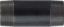 Picture of Midland - 57283 - 1-1/2 X 36 Black STEEL Nipple