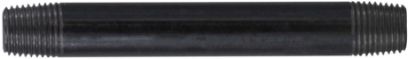 Picture of Midland - 57020 - 1/4 X CLOSE Black STEEL Nipple