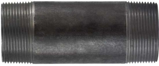 Picture of Midland - 57180 - 2-1/2 X CLOSE Black STEEL Nipple