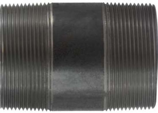 Picture of Midland - 57203 - 3 X 4 Black STEEL Nipple