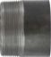 Picture of Midland - 57160T - 2 X 2 Black STEEL TOE Nipple
