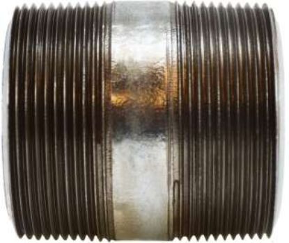 Picture of Midland - 58164 - 2 X 4 SCH80 GALV STEEL Nipple