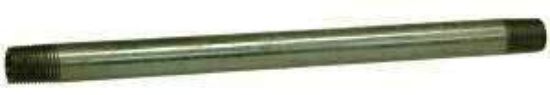 Picture of Midland - 58180 - 2-1/2XCLOSE SCH80 GALV STEEL NIP