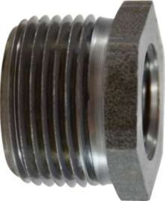 Picture of Midland - 67502 - 3/8X1/4 MXF Black STEEL HEX BUSH