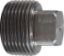 Picture of Midland - 67658 - 2 Black SQ HD STEEL PLUG