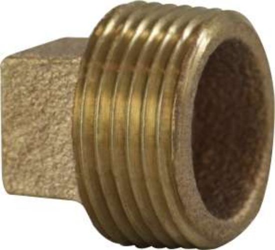 Picture of Midland - 44652 - 3/8 BRONZE SQ HD CORED PLUG