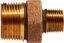 Picture of Midland - 44742 - 1/2 X 3/8 BRONZE HEX Nipple