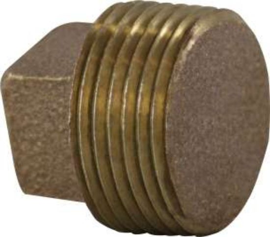 Picture of Midland - 44670 - 1/8 BRONZE SQ HD SOLID PLUG