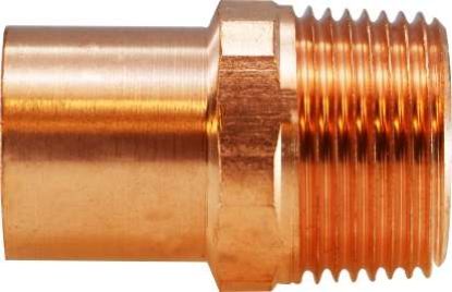 Picture of Midland - 77334 - 1 Copper Ftg X Male Adapter