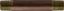 Picture of Midland - 42027 - 1/4 X 4-1/2 XH Red BRASS Nipple