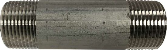 Picture of Midland - 48115 - 1 X 12" 304 STAINLESS STEEL Nipple