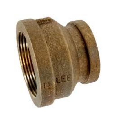 Picture of Midland - 44430DLF - 1/4 X 1/8 LF DOMESTIC BRASS Coupling