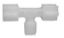 Picture of Midland - 17292N - 1/4X1/4 COMPX M WHT NYLN BRNCH T