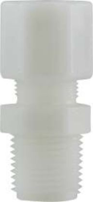 Picture of Midland - 17190N - 3/8 X 1/2 COMPXMIP WHT NYLN Adapter