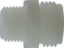 Picture of Midland - 31055 - 3/4MGH X 3/8MIP WHITE NYLON Adapter