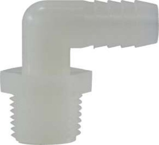 Picture of Midland - 33335W - 1-1/4 Barb X 1-1/2 MIP NYLON EL