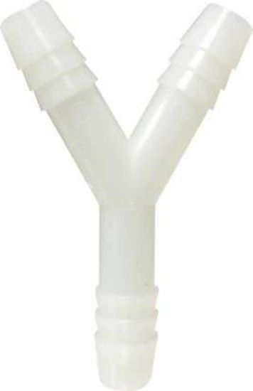 Picture of Midland - 33301W - 3/8 WHITE NYLON Hose Barb Y