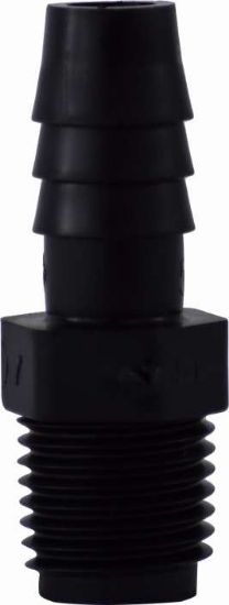 Picture of Midland - 33025B - 1 X 1 HB X MIP BLK POLY Adapter