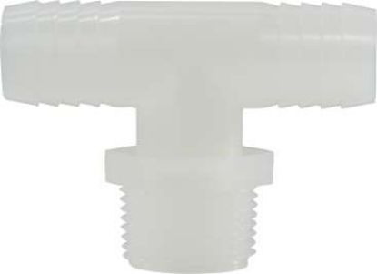 Picture of Midland - 33458W - 5/8Hose X 3/4 MIP TEE WHITE