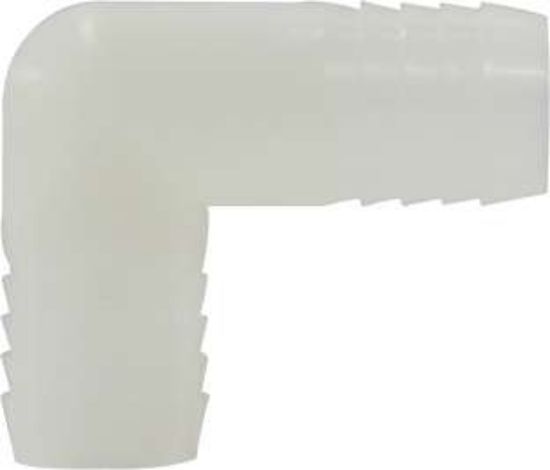 Picture of Midland - 33389W - 2 WHITE NYLON HB UNION Elbow