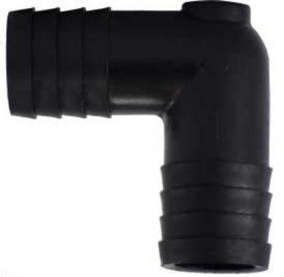 Picture of Midland - 33396B - 3/4 Black POLY HB UNION Elbow