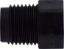 Picture of Midland - 28602B - 1/4 Black POLY HEX HEAD PLUG