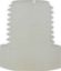 Picture of Midland - 28604W - 1/2 WHITE NYLON HEX HEAD PLUG