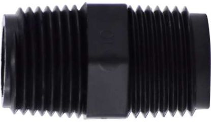 Picture of Midland - 28614B - 1/2 Black POLY HEX Nipple