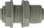 Picture of Midland - 20126P - 3/16 PLASTIC P-IN Bulkhead UNION