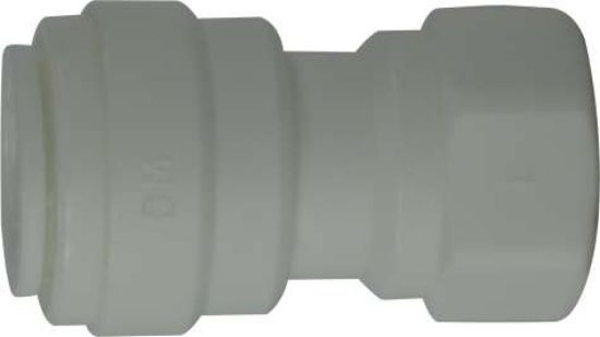 Picture of Midland - 20938P - 3/8 TUBE X 3/8 FE Flare PLSTC Adapter