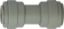 Picture of Midland - 20702P - 3/16 PLASTIC PUSH-IN UNION (Min.500)