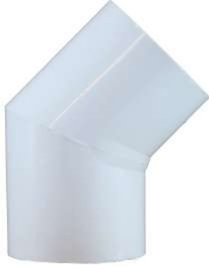 Picture of Midland - 55400 - 4 PVC SLIP 45 Elbow