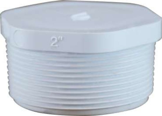 Picture of Midland - 55510 - 1 1/2 SCH 40 PVC ThreadED PLUG