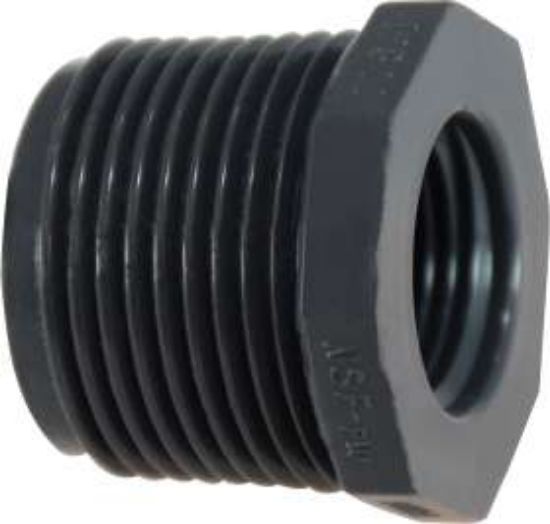 Picture of Midland - 839041 - 1/4 X 3/8 MXF SC80 PVC BUSHING