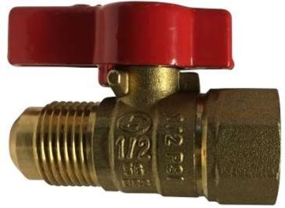 Picture of Midland - 943331 - 1/2 FPT X 3/8 Flare CSA GAS BALL VALVE