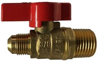 Picture of Midland - 943347 - 1/2 MIP X 3/8 Flare CSA GAS BALL VALVE