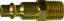 Picture of Midland - 28546B - 1/4 BODY 1/4 MIP IND BRASS PLUG
